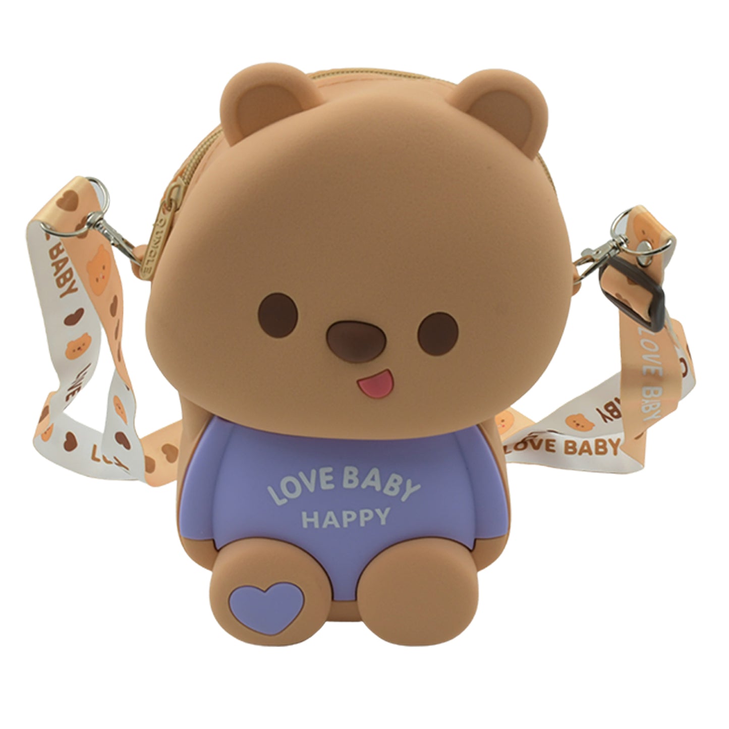 Cute Cartoon Girls Backpack Shoulder Bag Purse Portable Mini Silicone Handbag Girls Childrens Bagpurse For For Girls Women Gift Girls Bag Accessories (1 Pc) - Happy Price - Image 3