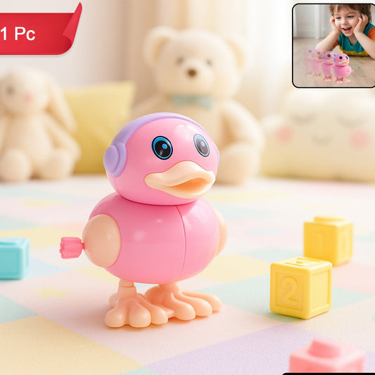 Wind-Up Walking Duck Toy for Kids - Battery-Free Mechanical Waddle Fun (1 Pc) - Happy Price - Image 1