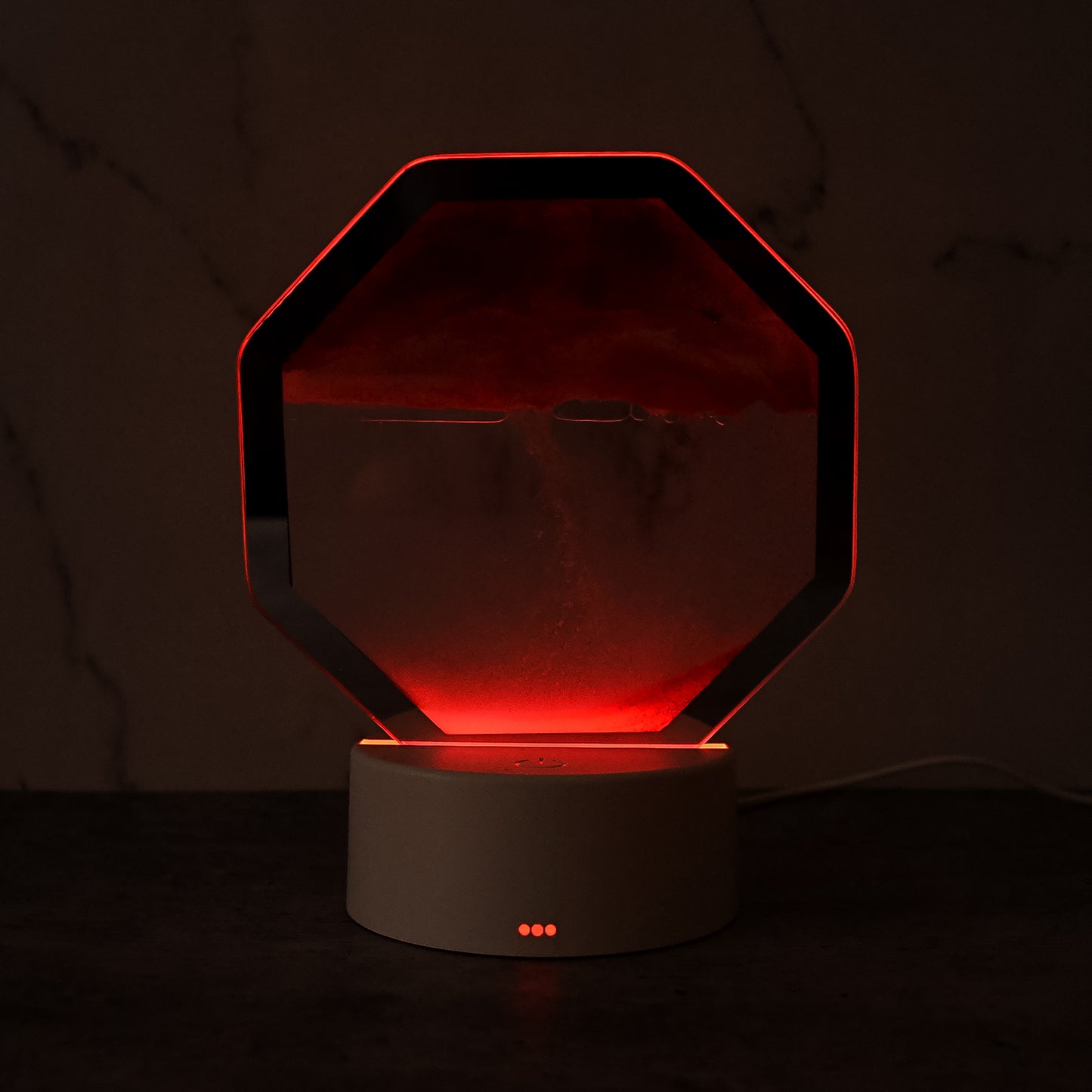 Led Moving Sand Art Table Lamp (1 Set) - Happy Price - Image 4