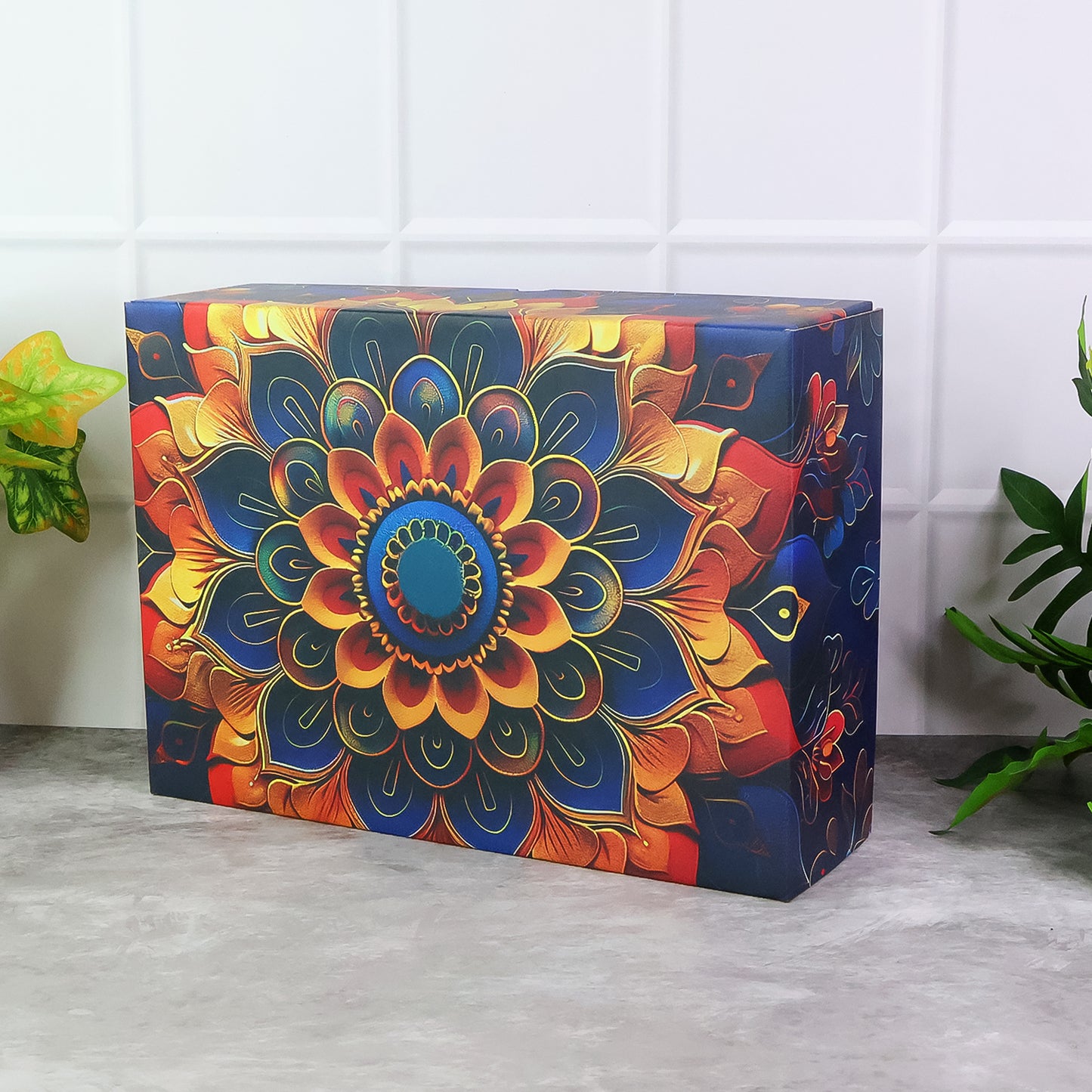 Festive Almond Chocolate Gift Hamper with Stainless Steel Bottle (2 Pc Set) - Happy Price - Image 3