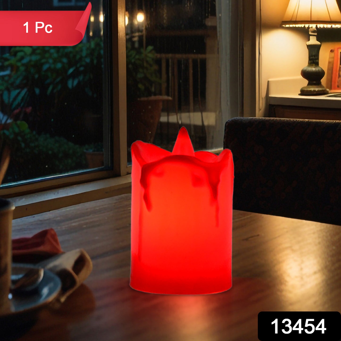 Flameless Melted Design Candles For Decoration (1 Pc) - Happy Price - Image 6