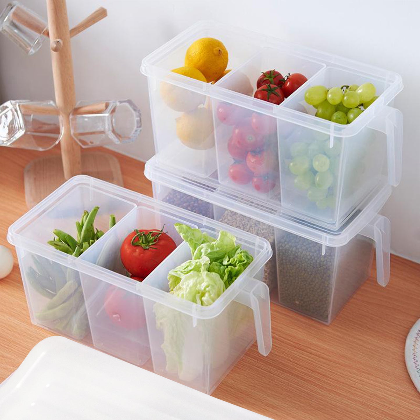 Refrigerator Organizer Fresh-keeping Box Case Kitchen Storage Box - Happy Price - Image 5