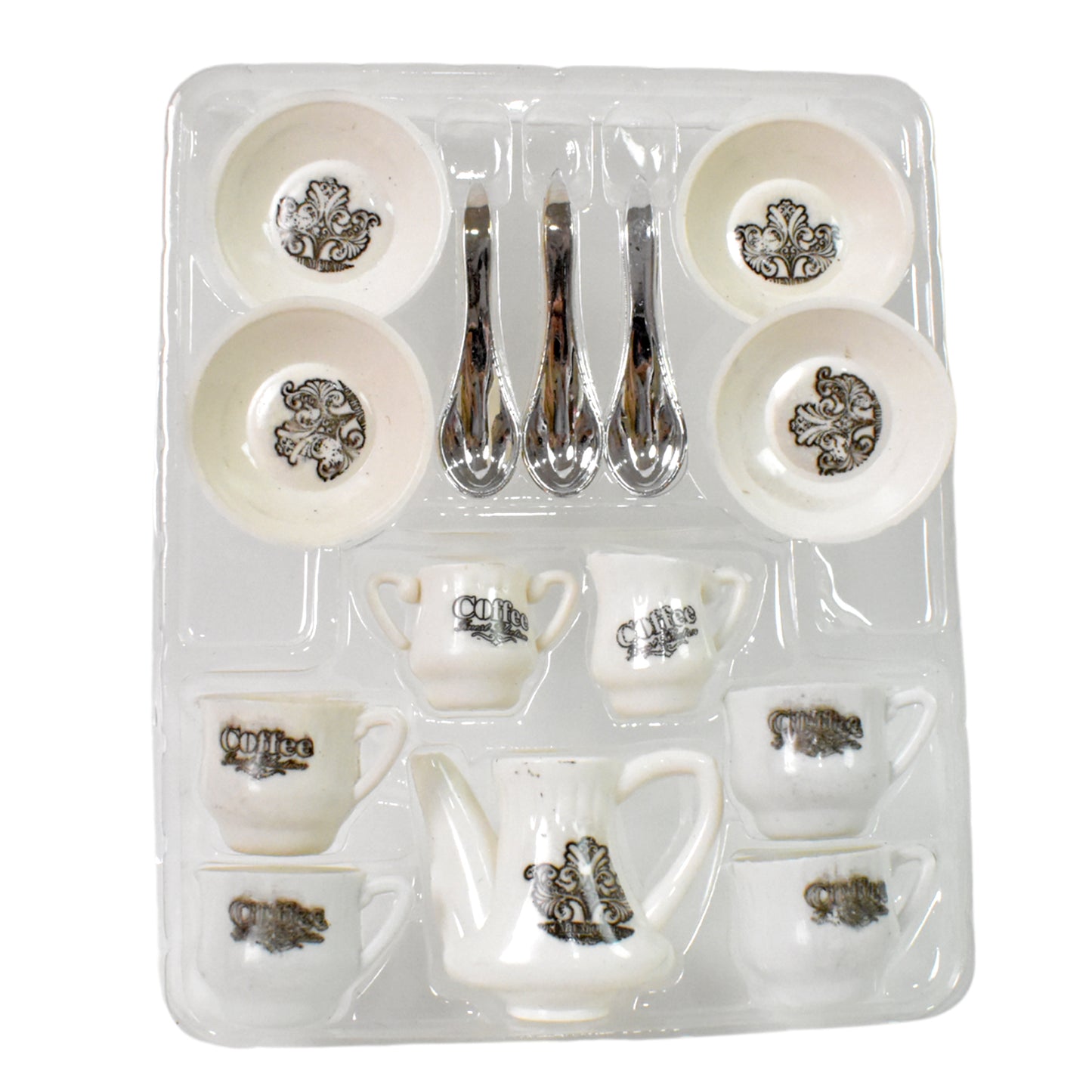 Tickles Tea Toy Set  Coffee Kitchen Plastic Set Toy For Kids Boys  Girls (14 Pcs) - Happy Price - Image 5
