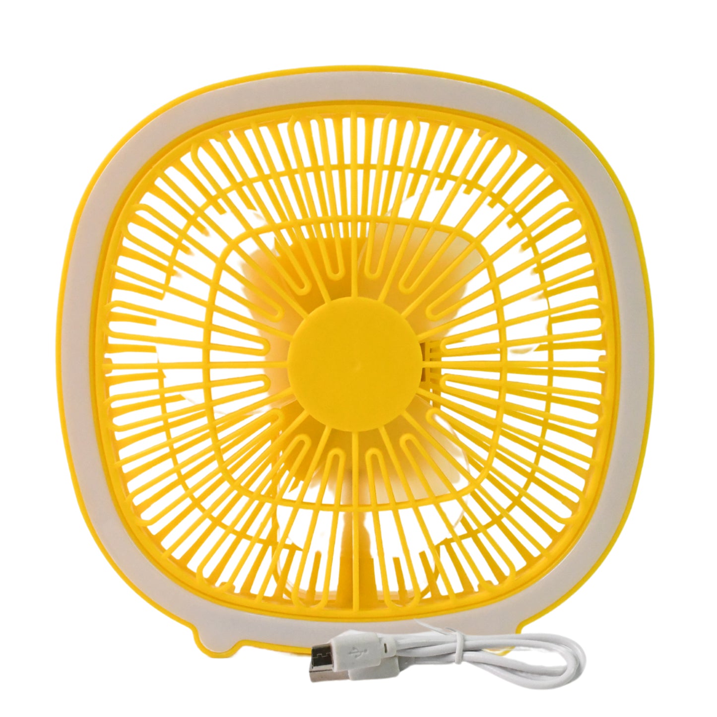 Usb Portable Mini Desk Fan With Light (1 Pc) - Happy Price - Image 5