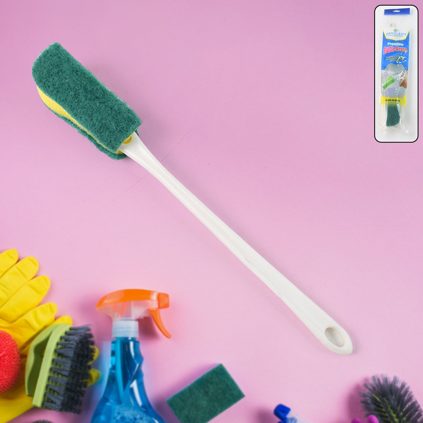 Pro Clean Premium Long Handle Bottle (1 Pc) - Happy Price - Image 6