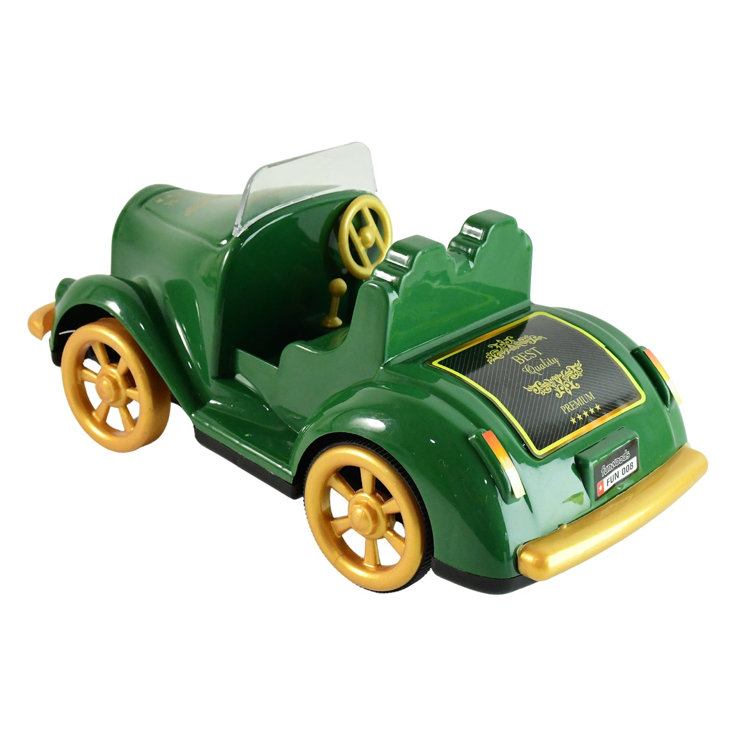 Friction Powered Vintage Car Toy - 1 Pc - Happy Price - Image 2