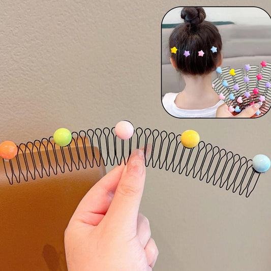 Cartoon Clip For Kids Girls Curly Hair Tidying Comb Hair Accessory For Women (1 Pc) - Happy Price - Image 1