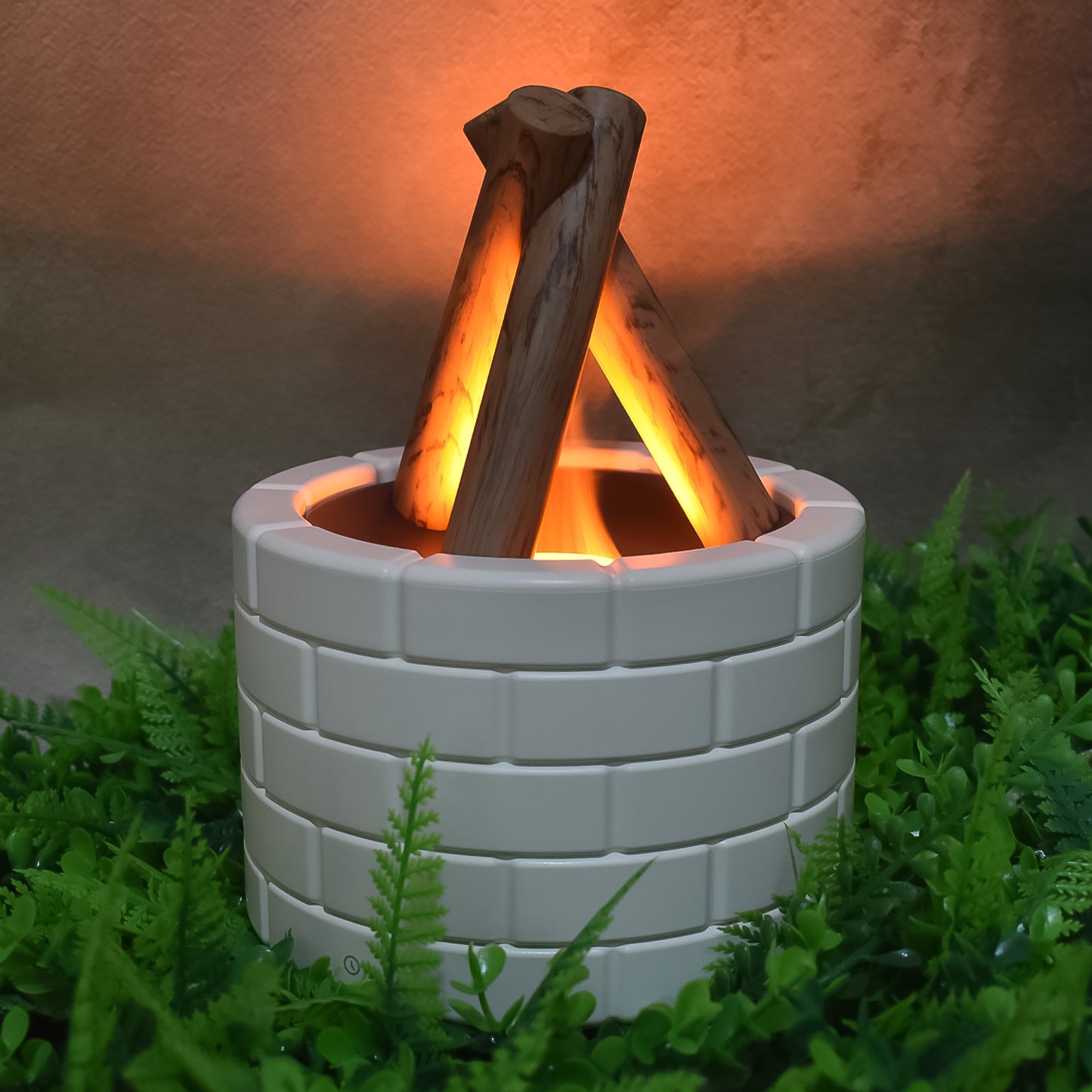 Bonfire Shaped Diffuser Essential Oil Diffuser Multi Function Flame Oil Diffuser (1 Pc) - Happy Price - Image 3