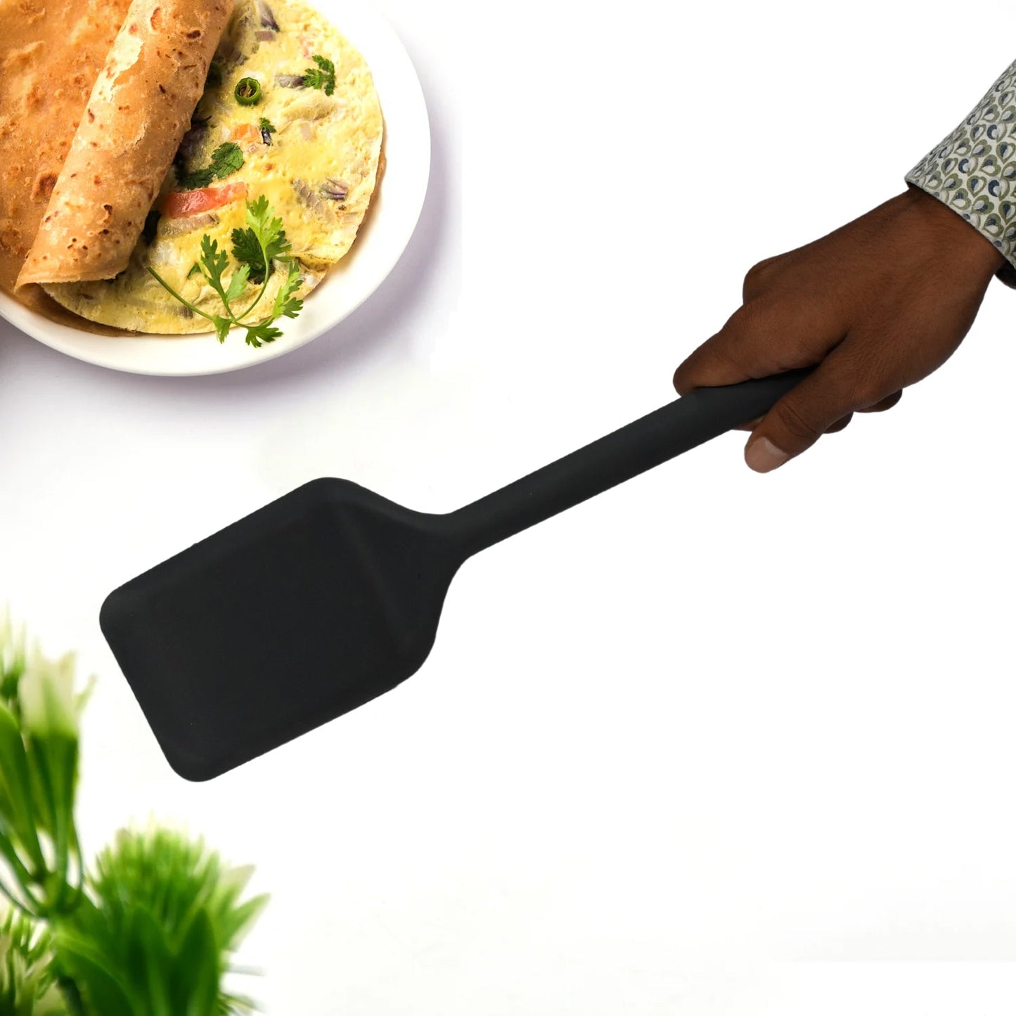 Cutlery Kitchen Set Dessert Serving Spatulas-premium Nylon Turner And Flipper - Happy Price - Image 5