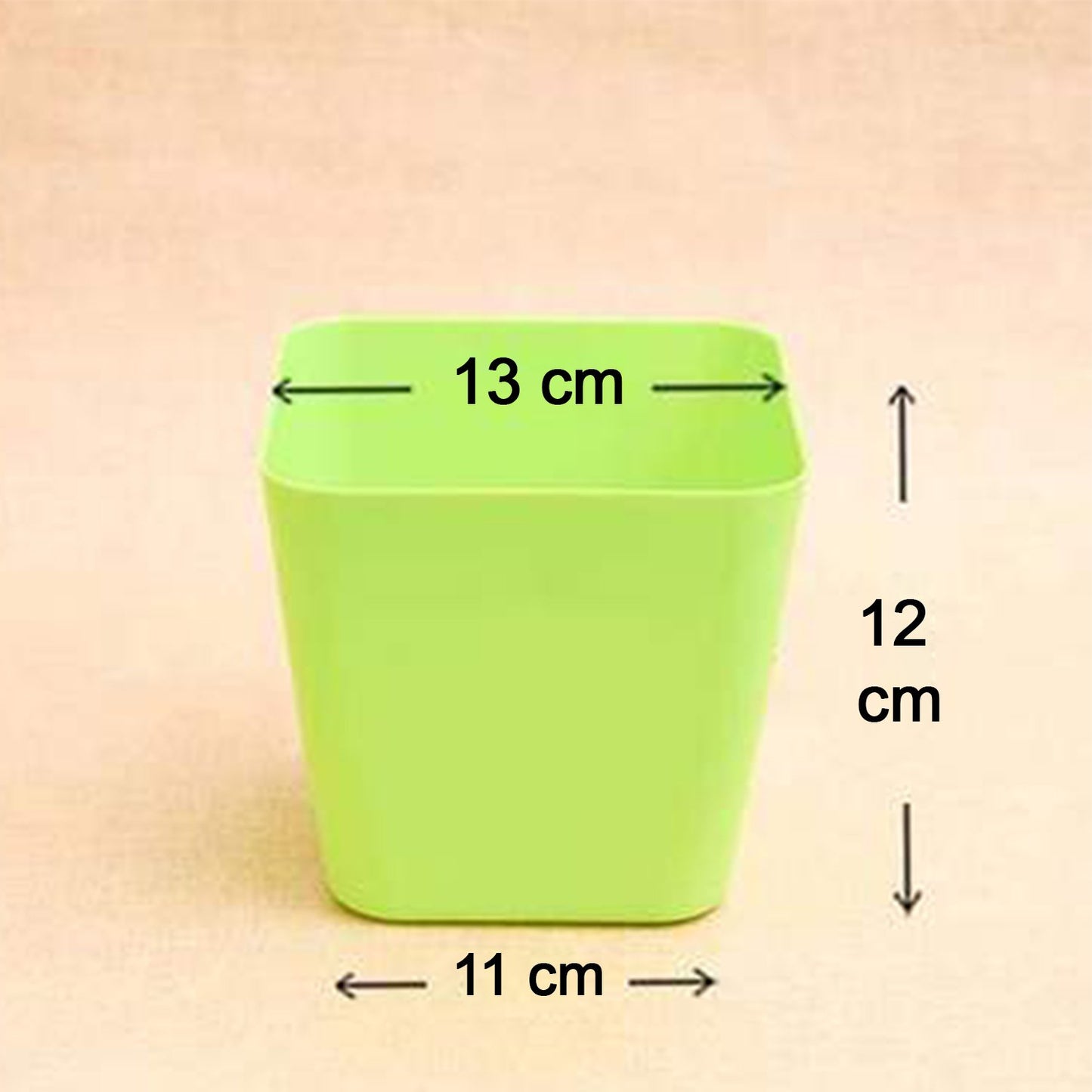 Flower Pots Square Shape For Indooroutdoor Gardening - Happy Price - Image 3