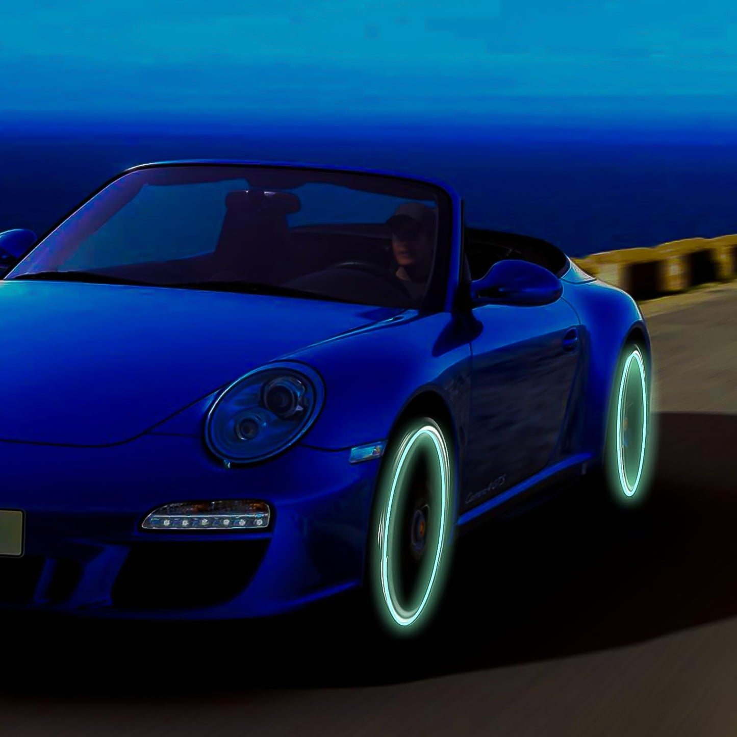 Car Wheel Hub Reflective Car Stickers Night Warning Stickers (20 Pcs Set Multicolored) - Happy Price - Image 2