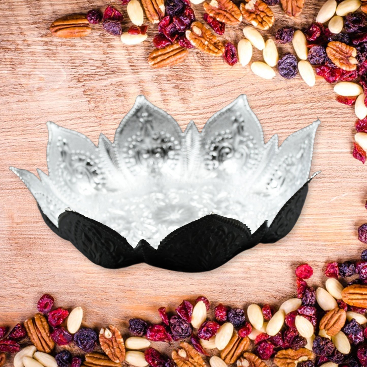 Decorative Mukhwas Serving Tray Serving Mukhwas Plate Fancy Candy Tray Dry Fruit Serving Tray (1 Pc Set) - Happy Price - Image 3