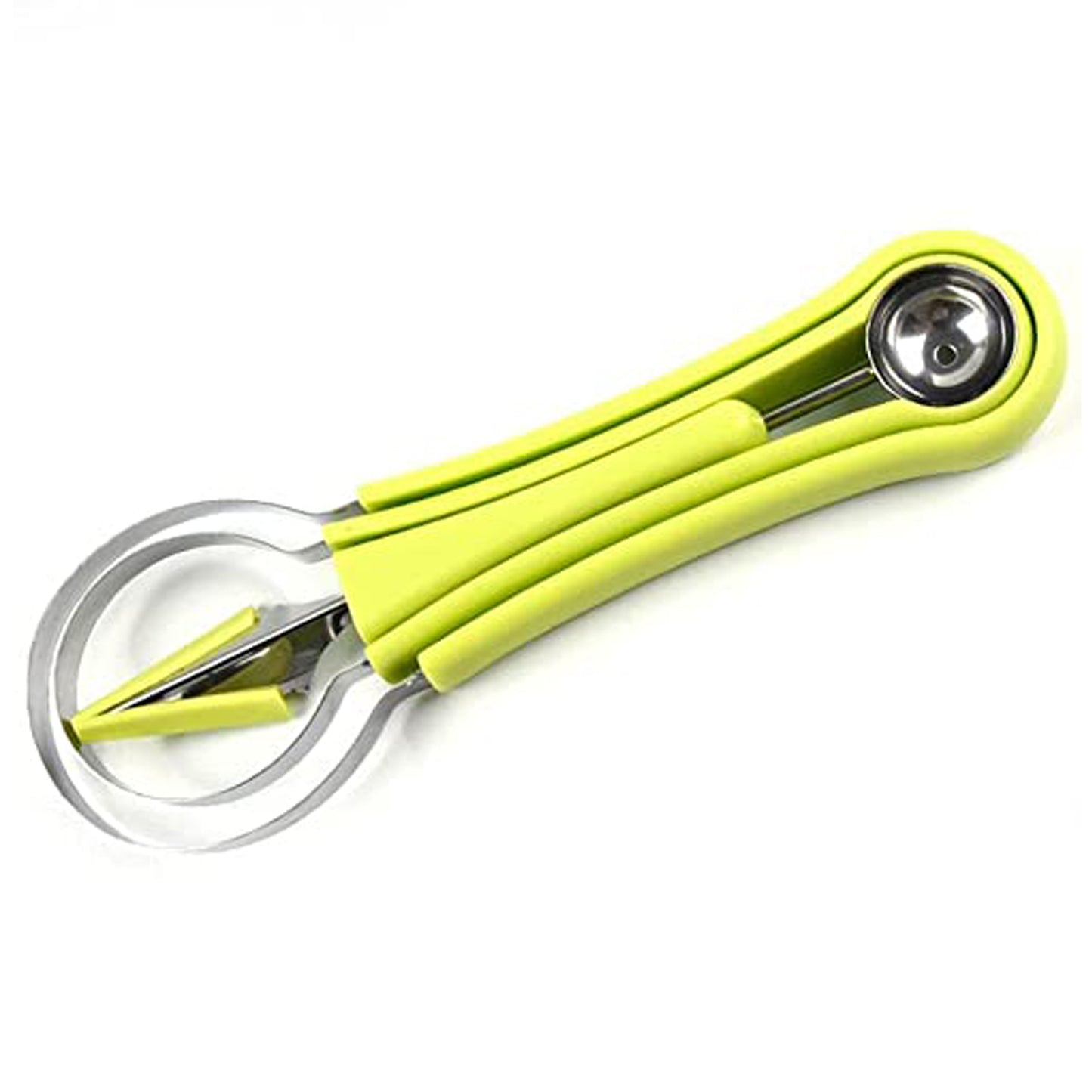 4 In 1 Stainless Steel Melon Baller Seed Remover Sorbet Dessert Ball Spoon Fruit Digging Spoon Double Sided Fruit Scooper Watermelon Baller Scoop - Happy Price - Image 2