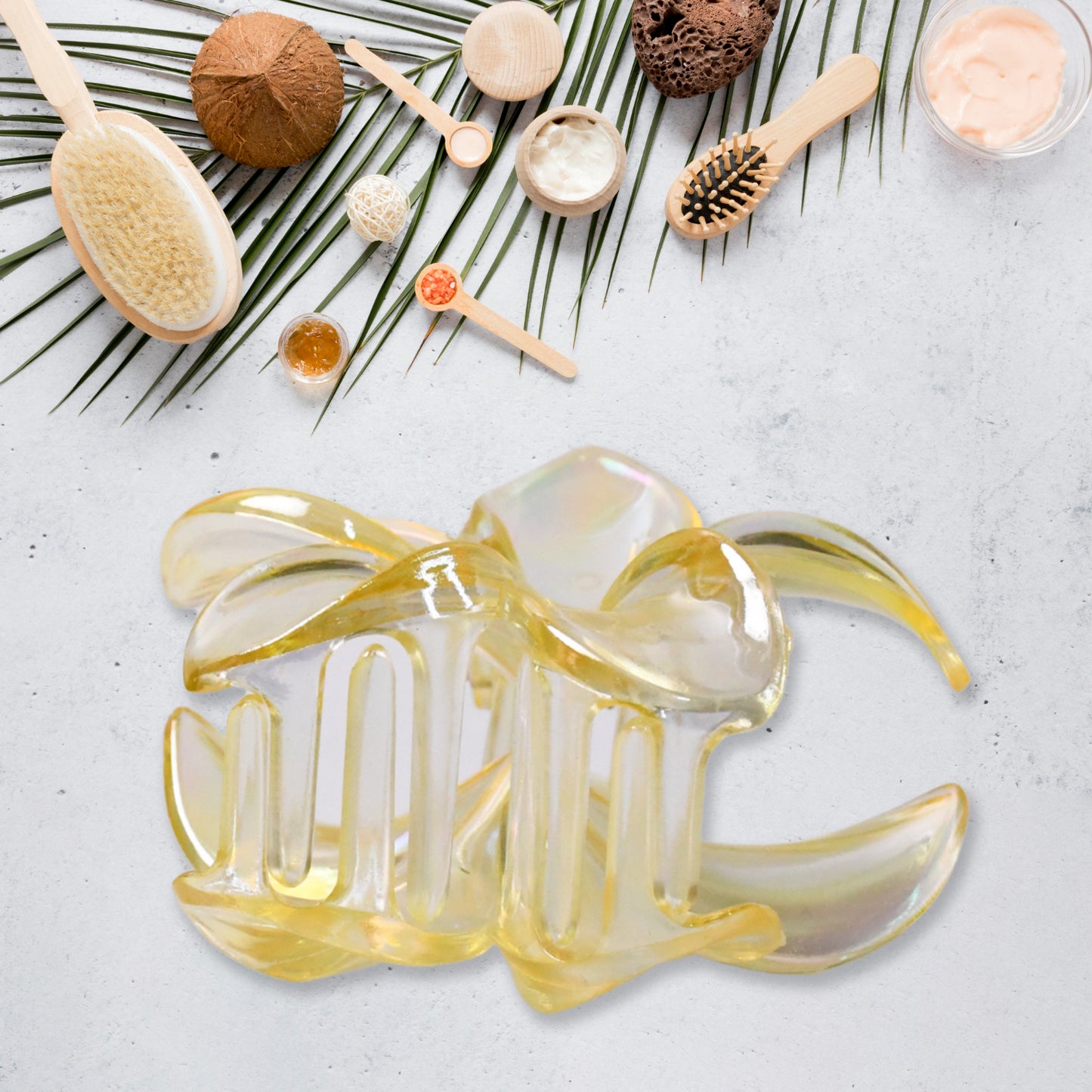 Hair Clamp Grip Simple Matte Hair Barrette Clamp Charming Decoration Hair Fixation Decorative For Face Washing - Happy Price - Image 3