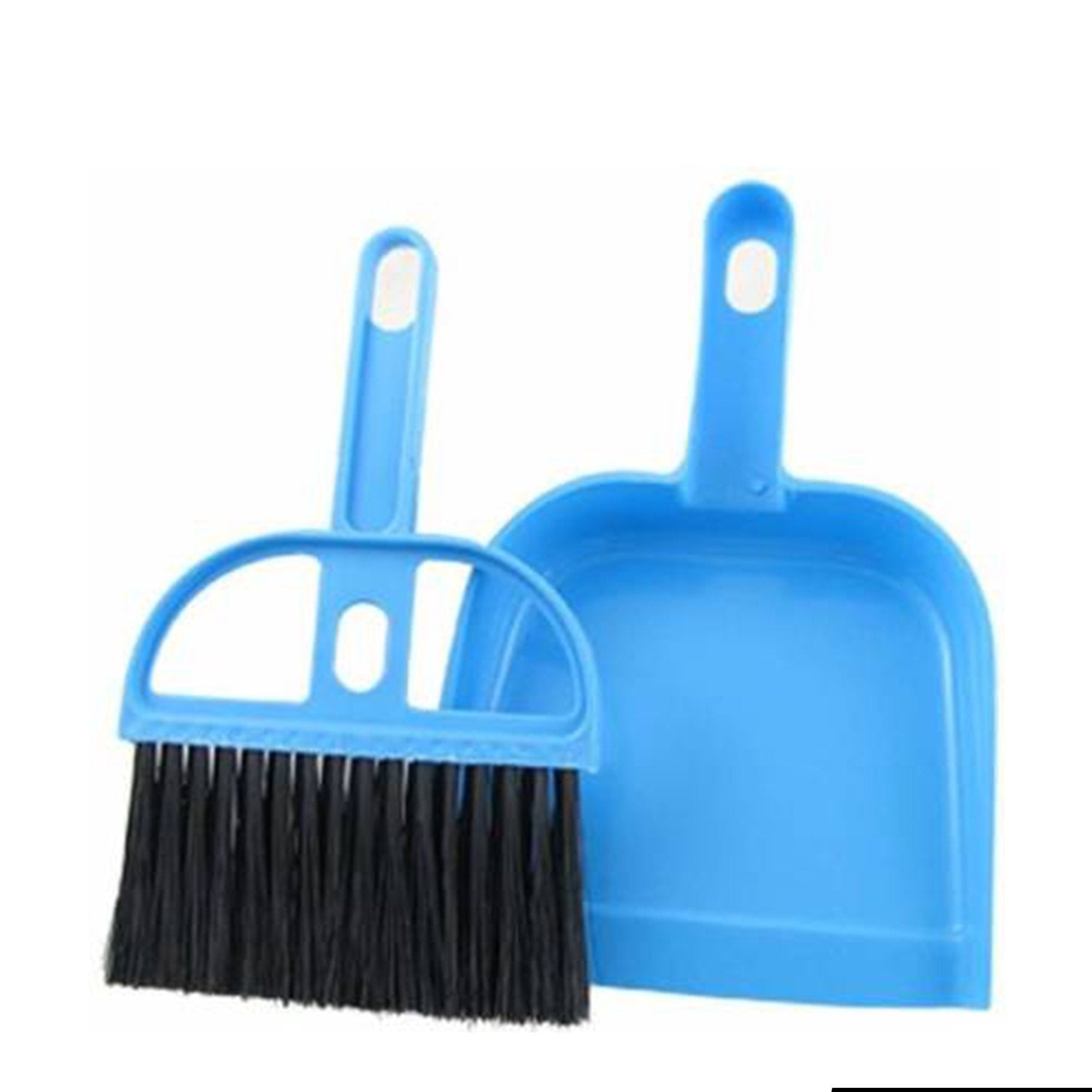 Mini Dustpan With Brush Broom Set For Multipurpose Cleaning - 2 Pcs - Happy Price - Image 1