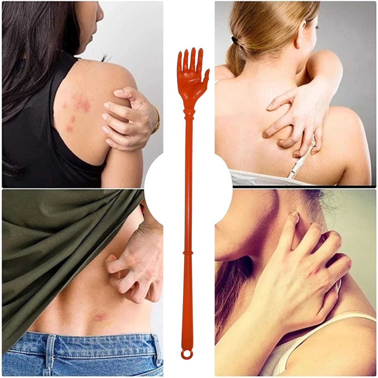 Khujli Stick Plastic Back Body Itch Scratcher Rod And Massage Stick - Happy Price - Image 3