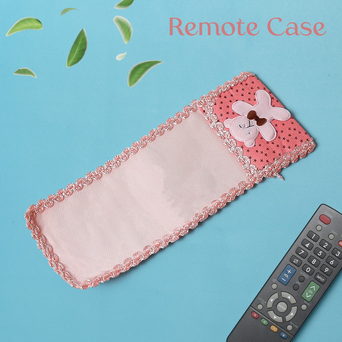 Cartoon Cloth Lace Remote Control Cover Remote Case (1 Pc  218 Cm  Medium) - Happy Price - Image 2