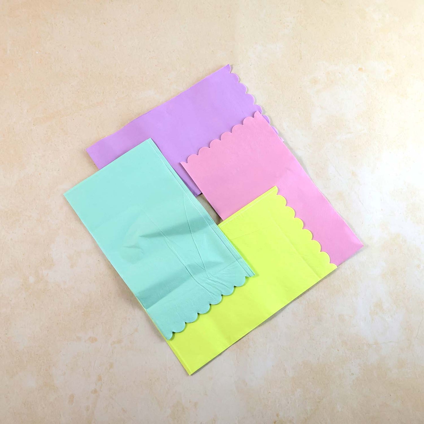 Decorative Baking Parchment Sheets - Multicolor, 38x33 cm, 200 Pcs - Happy Price - Image 3