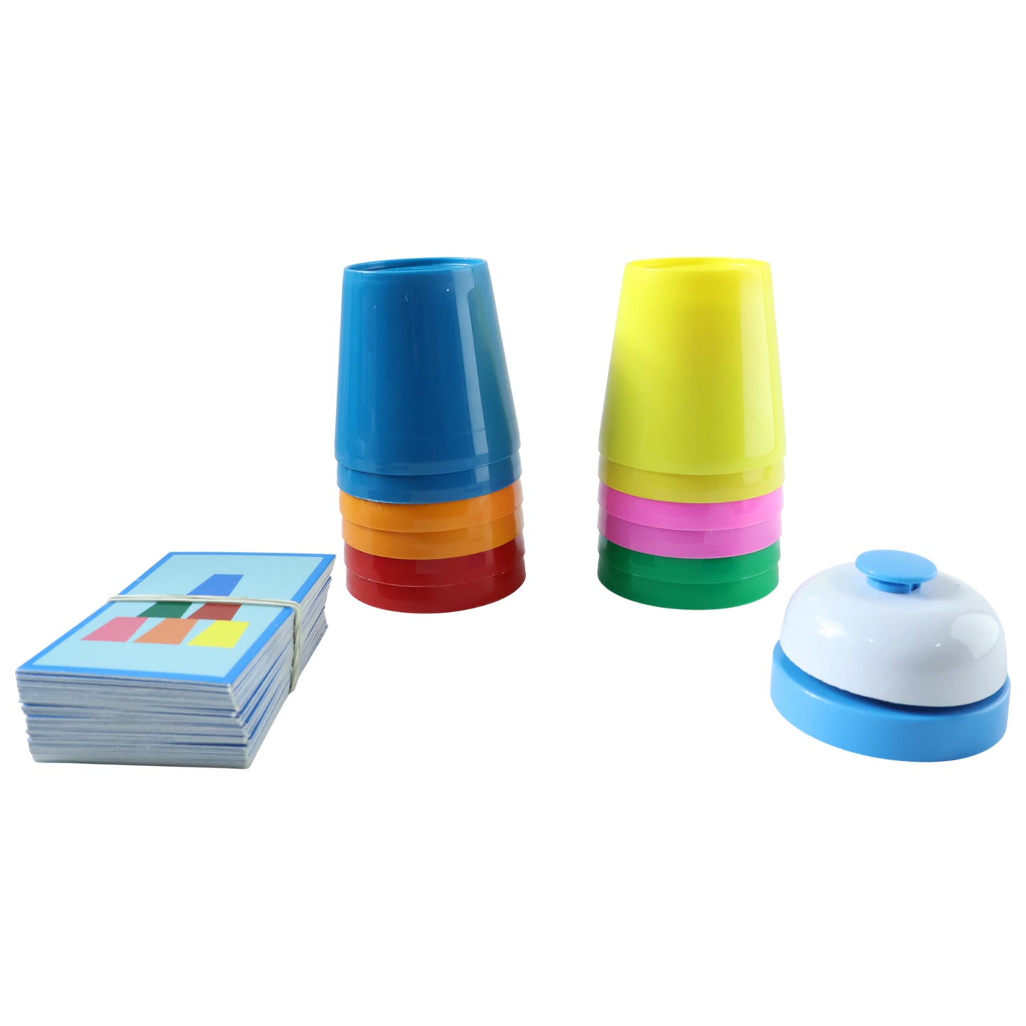 Speed Stacking Cup Game Set with Challenge Cards and Bell - 1 Set - Happy Price - Image 4