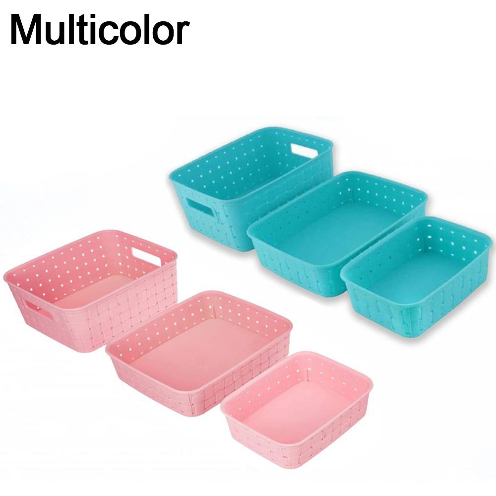 Multipurpose Smart Shelf Basket  Storage Basket (Set 3 Pc) - Happy Price - Image 2