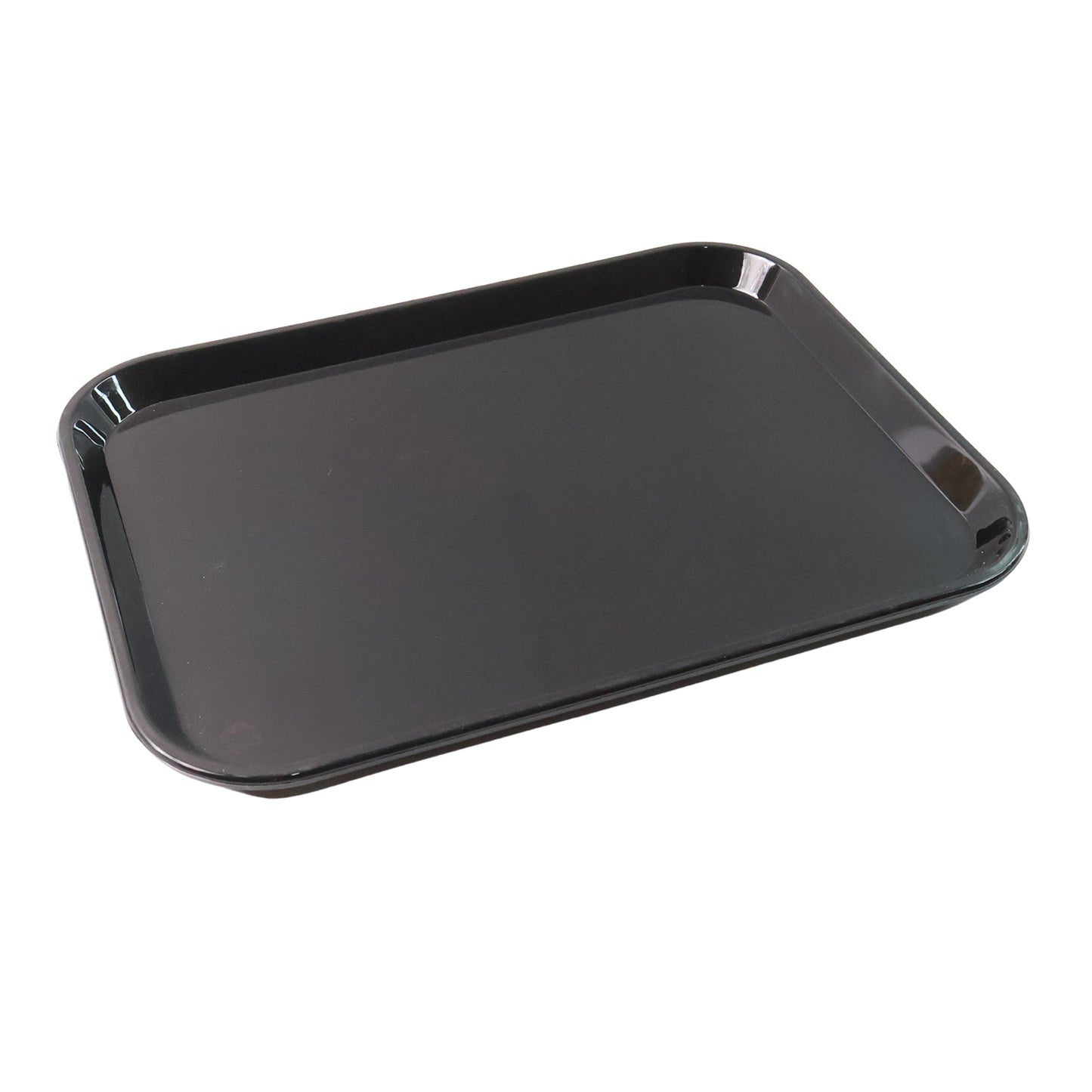 Black Plastic Serving Tray 40x30 cm - 1 Pc - Happy Price - Image 2