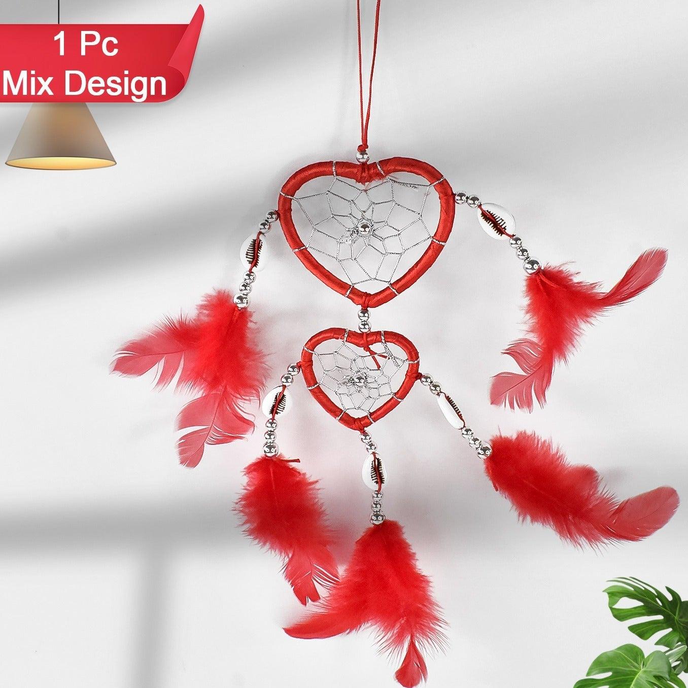 Wind Chimes Wall Hanging Handmade Art For Garden And Home Decor (Mix Design  1 Pc) - Happy Price - Image 1