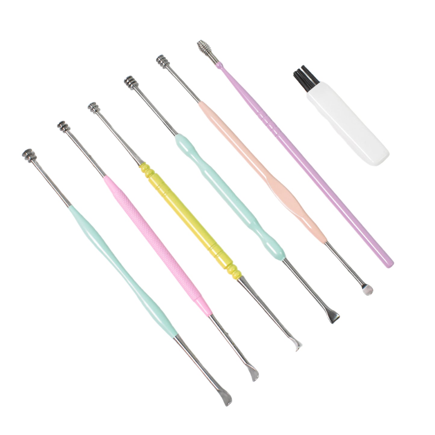 7 Pcs Earwax Removal Kit  Ear Cleansing Tool Set - Happy Price - Image 5