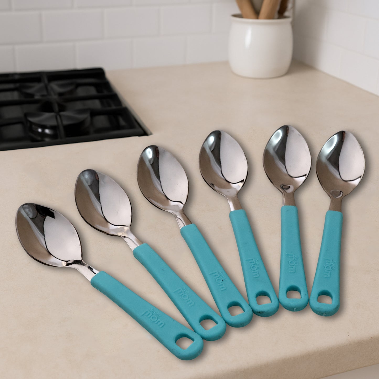 Supermom Stainless Steel Tea Spoon (6 Pc Set) - Happy Price - Image 6