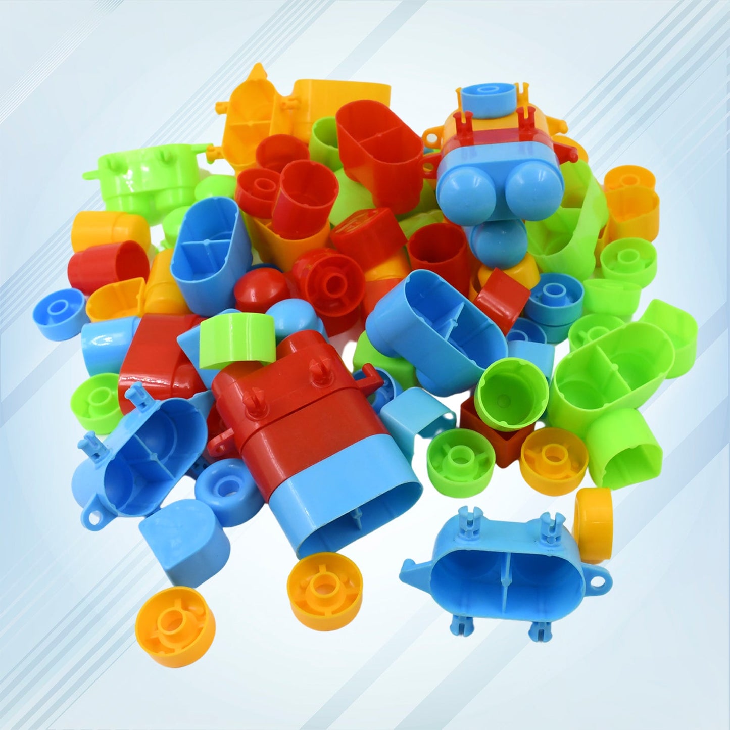 Bricks Blocks Building Toy  (88 Pcs Building Blocks) - Happy Price - Image 5