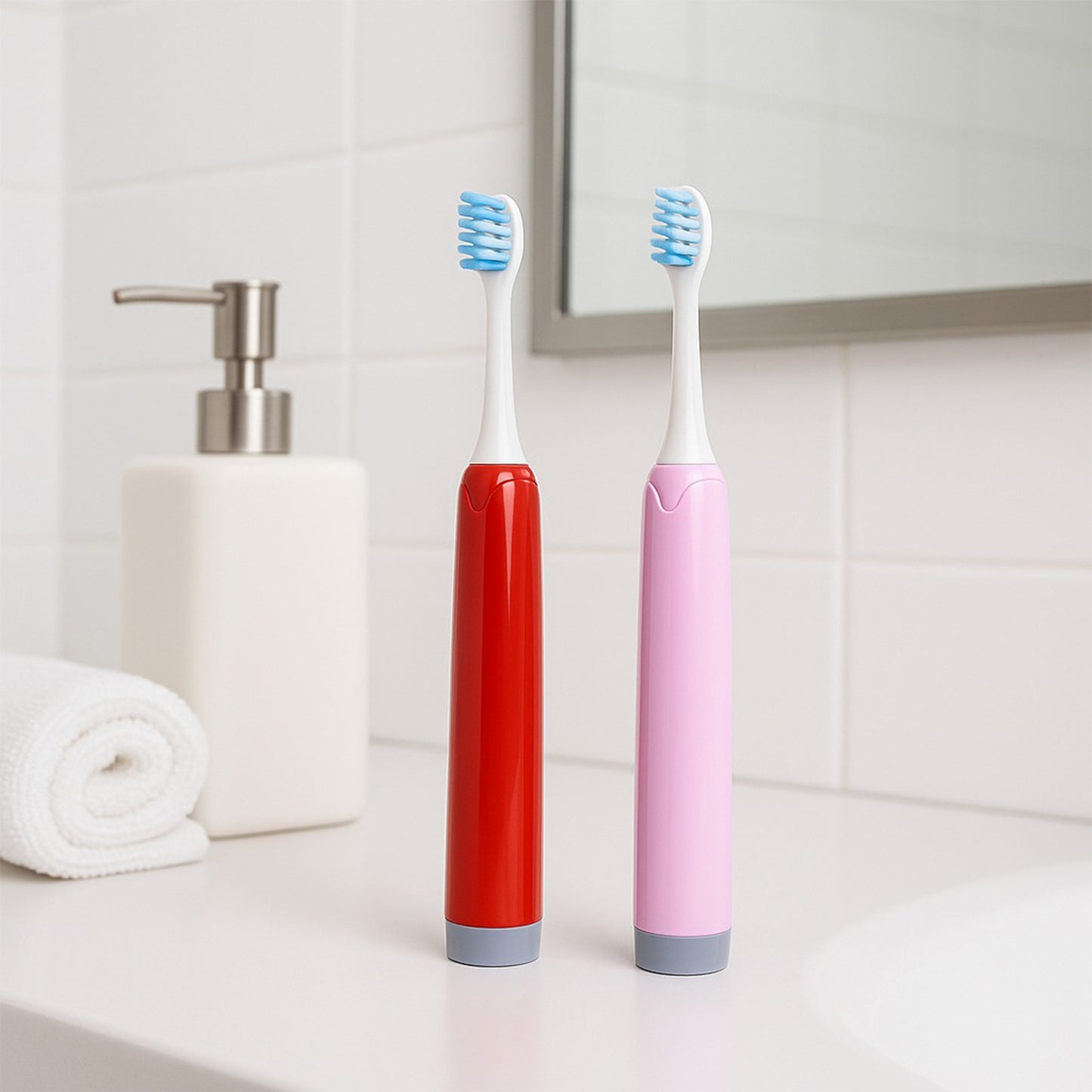Battery-operated Electric Toothbrush With Replaceable Head (1 Pc) - Happy Price - Image 6