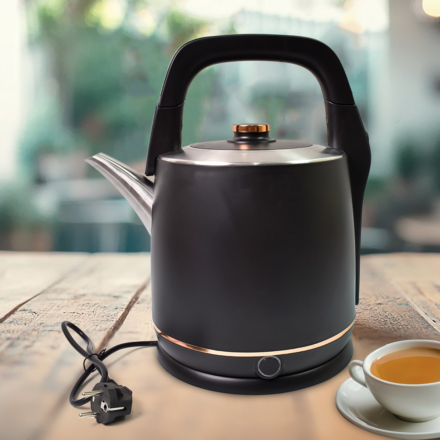 Stainless Steel Electric Kettle 2000 Watt (6 Ltr.) - Happy Price - Image 6