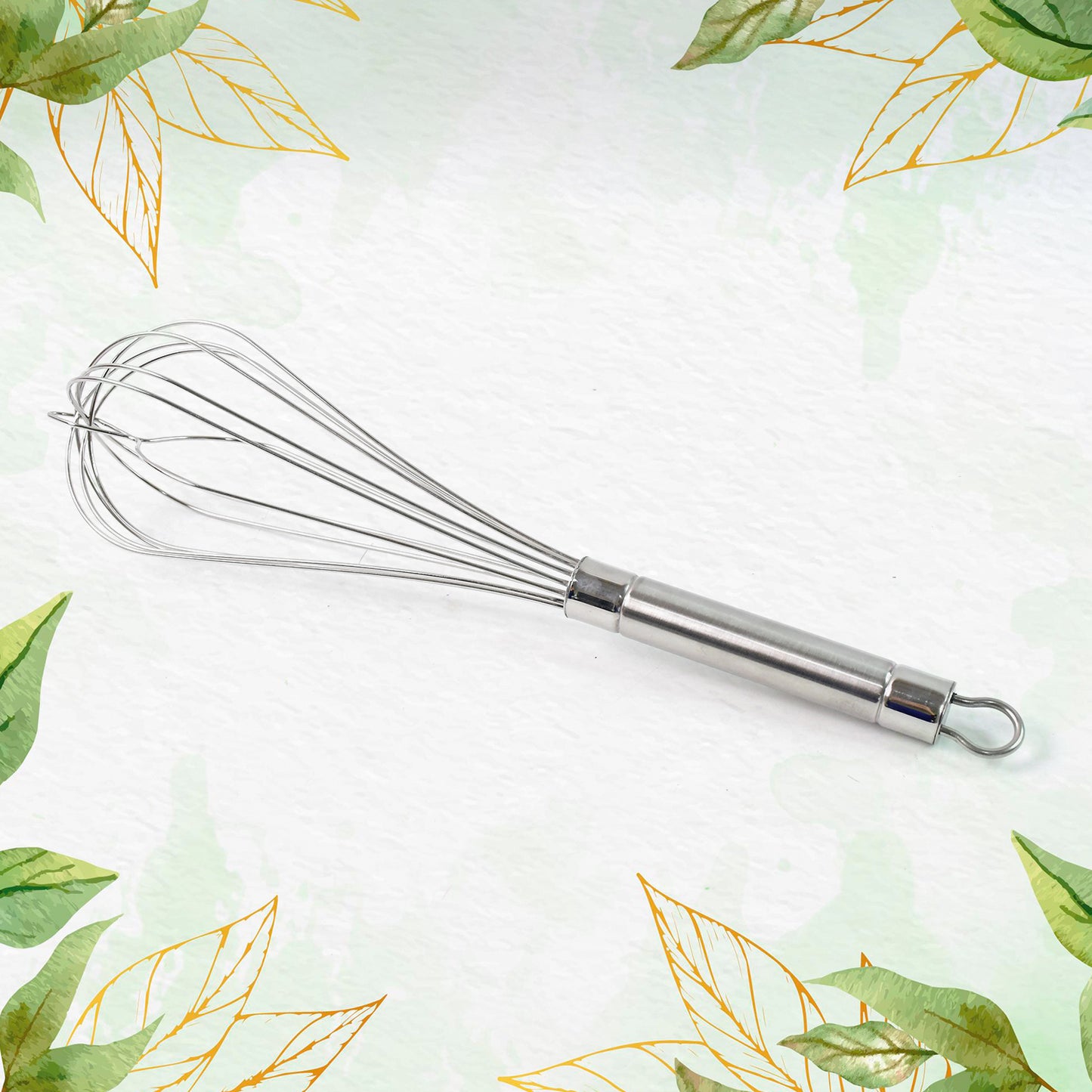 Apex Stainless Steel Medium Hand Whisk (1 Pc) for Baking & Cooking - Happy Price - Image 4