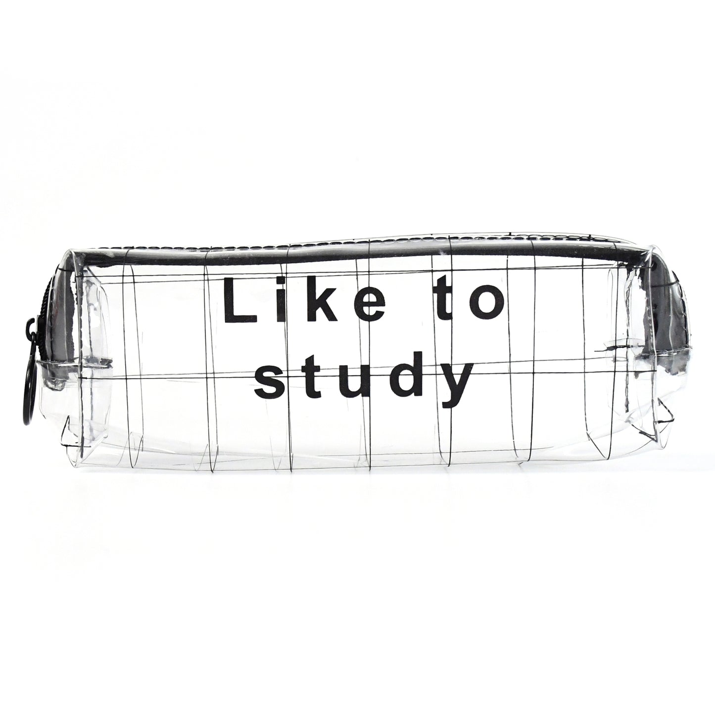 Plastic Transparent Pencil Pouch With Zipper (1 Pc) - Happy Price - Image 5