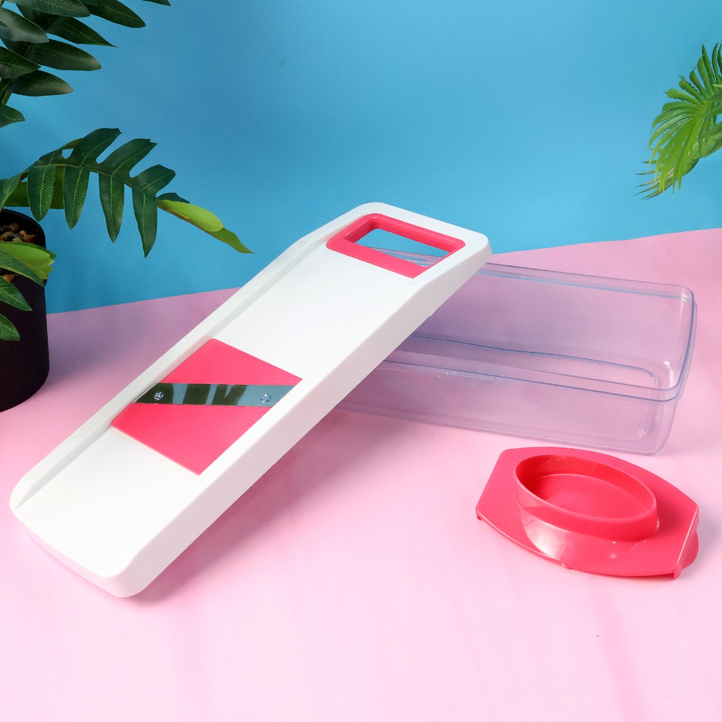 6-in-1 Vegetable Cutter and Grater Set with Container - Happy Price - Image 3