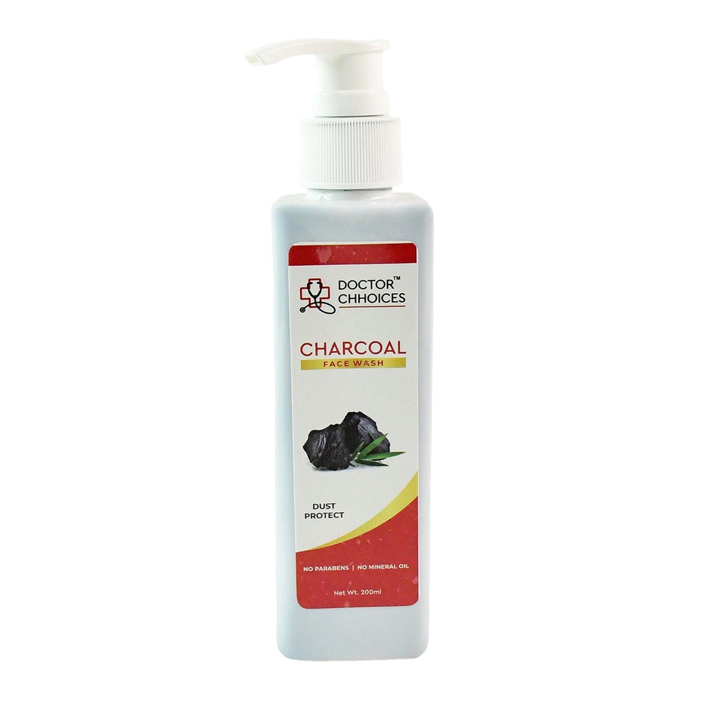 Doctor Chhoices Charcoal Face Wash  200ml (1 Pc) - Happy Price - Image 4