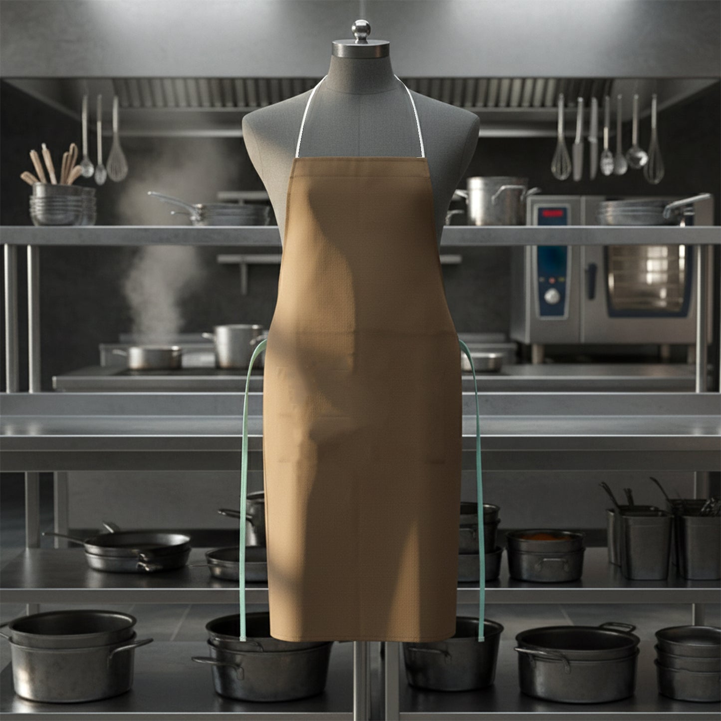 Full Coverage Chef Apron (1 Pc) - Adjustable Neck & Waist Ties - Happy Price - Image 6