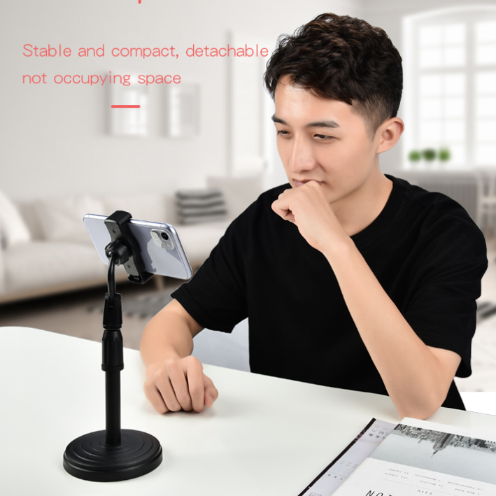 Mobile Stand For Table Height Adjustable Phone Stand Desktop Mobile Phone Holder - Happy Price - Image 3
