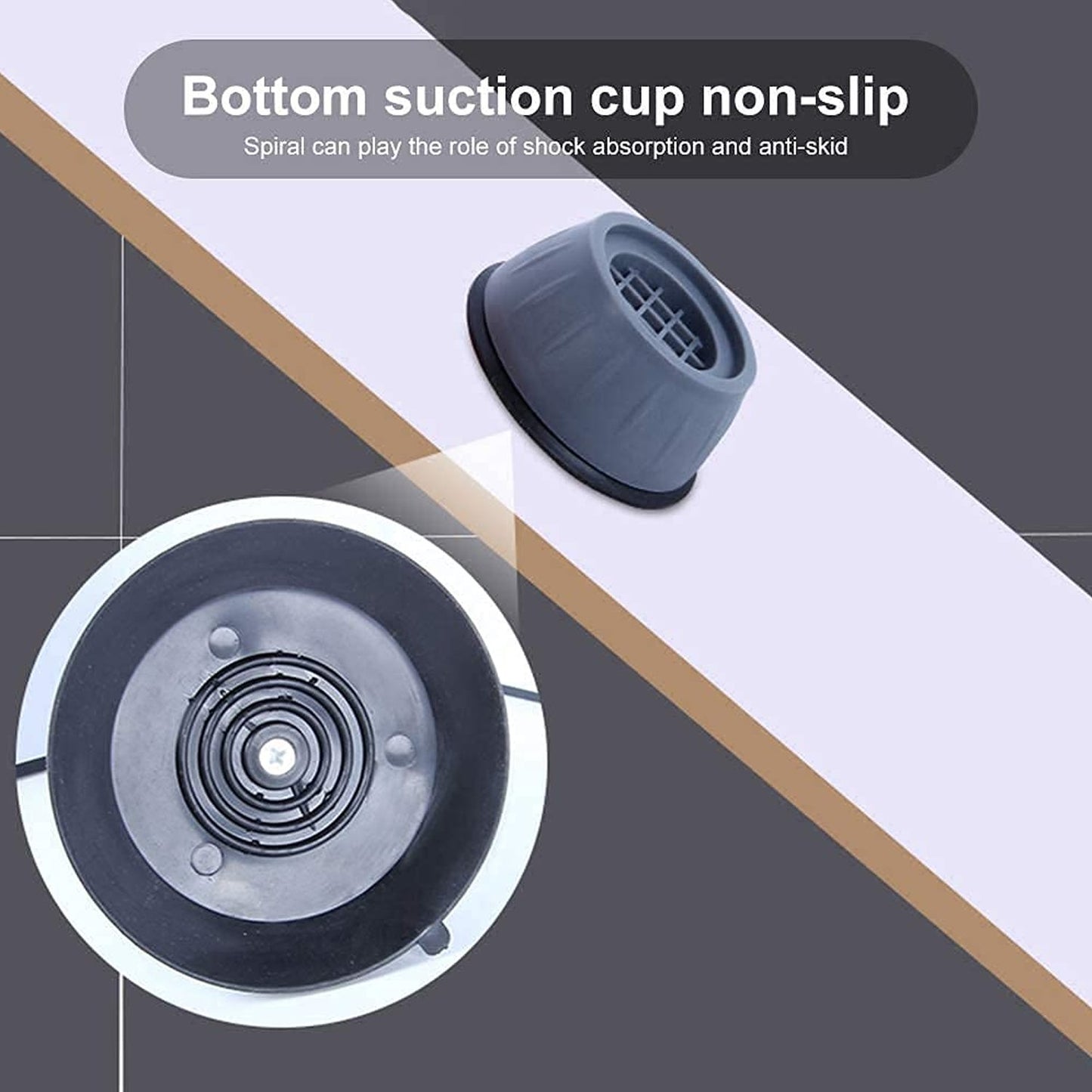 Anti Vibration Pads With Suction Cup Feet - Happy Price - Image 6