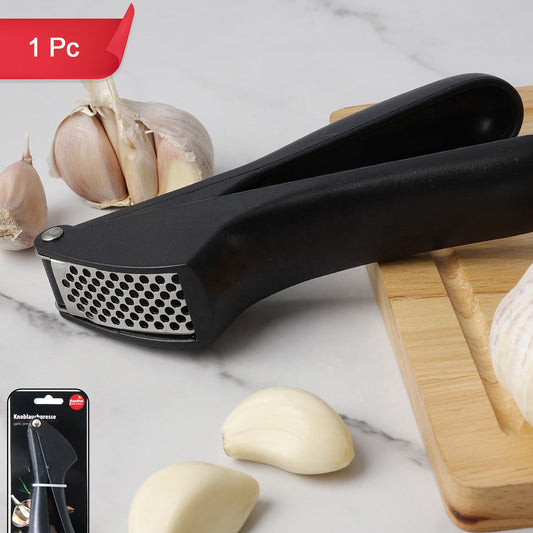 Manual Garlic Press & Mincer Tool - Easy Squeeze Kitchen Gadget (1 Pc) - Happy Price - Image 1
