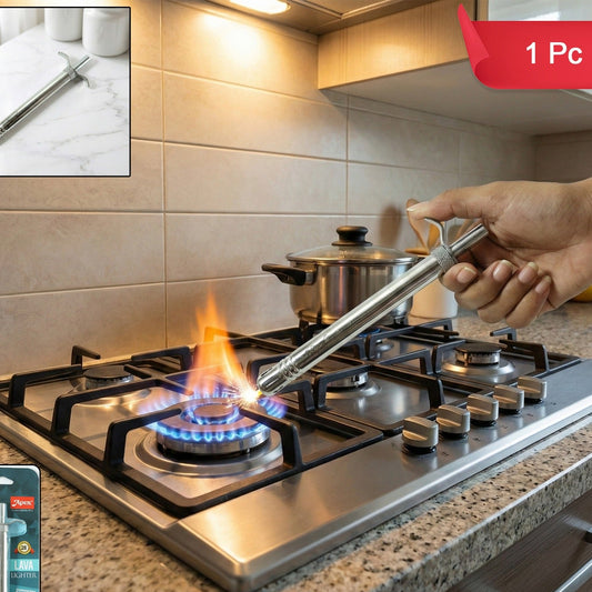 Manual Gas Stove Lighter with Long Handle - 1 Pc - Happy Price - Image 1