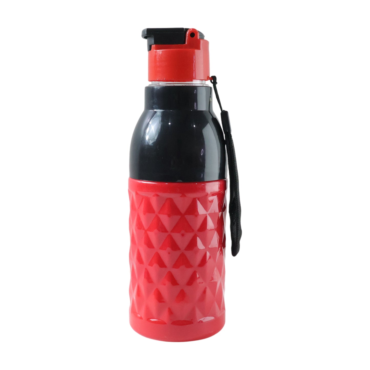 1000 ML Durable Plastic Sports Water Bottle with Flip Lid & Strap - Leakproof for Gym, Travel, Office - Happy Price - Image 4