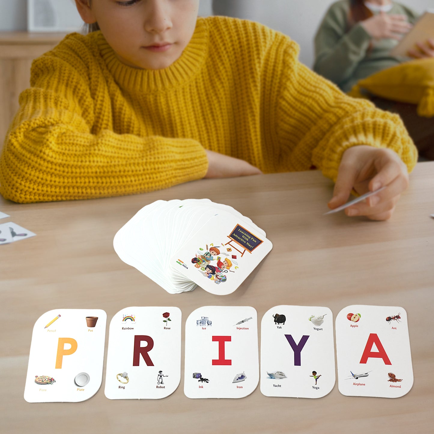 Kidkraft Early Learner 32-piece Alphabet Flash Cards Set - Happy Price - Image 5