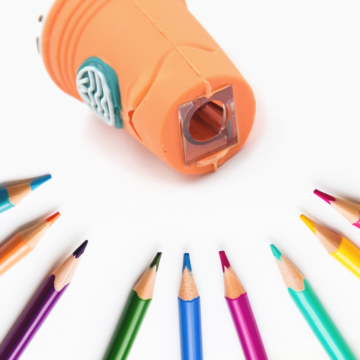 8832 Cute Coffee Or Ice Cream Shape Sharpner Like Rotary Manual Pencil Sharpener For Kids  Ice Cream Style Office School Supplies Back To School Gift For Studentskids Educational Stationary Kit Bday Return Gift  (24 Pcs Set) - Happy Price - Image 7