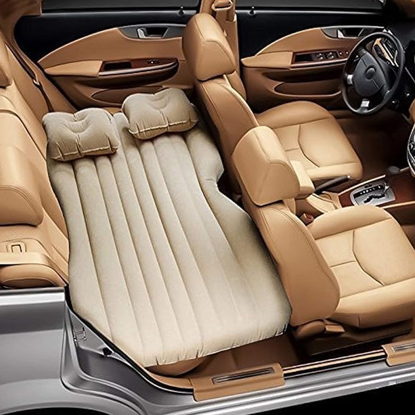 Portable Car Backseat Inflatable Air Mattress Bed (1 Pc) - Happy Price - Image 3
