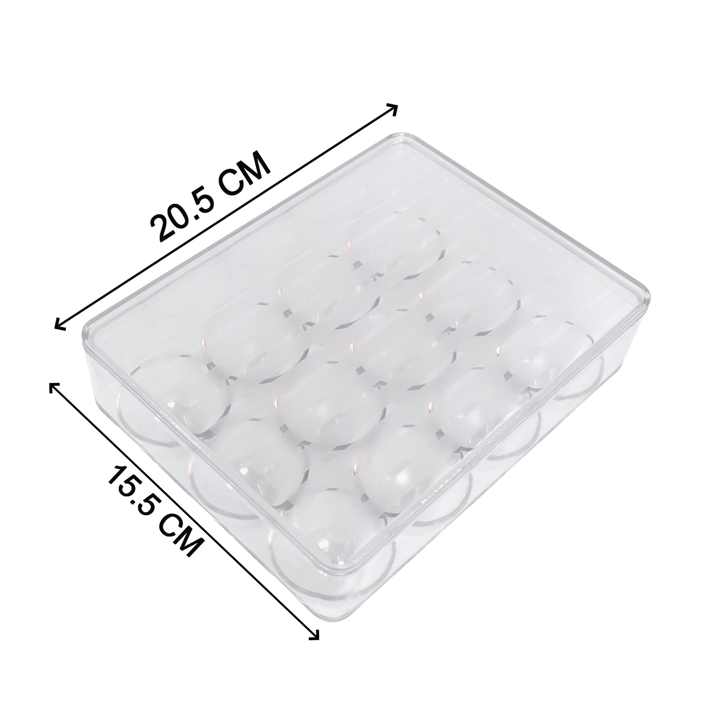 12 Cavity Egg Storage Box For Holding And Placing Eggs Easily And Firmly. - Happy Price - Image 4
