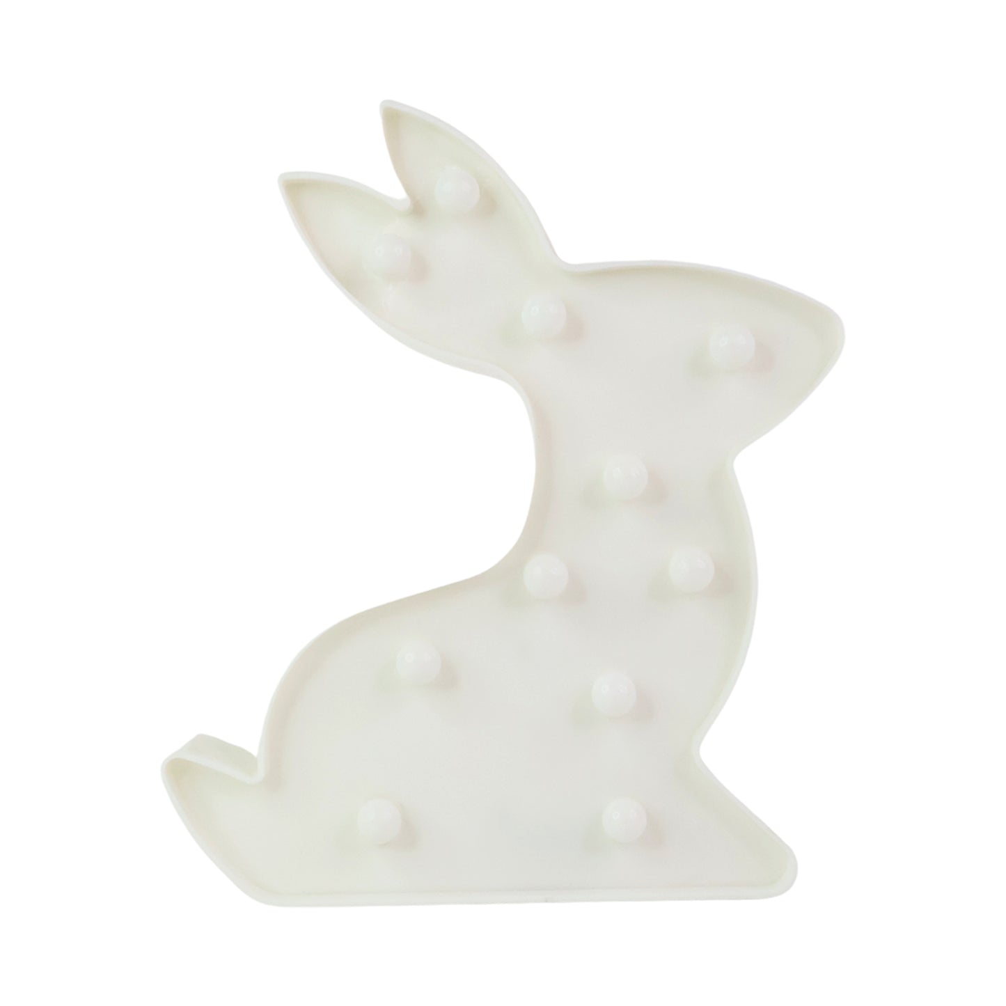 Rabbit Shaped LED Decorative Night Light (1 Pc) - Battery Operated Accent Lamp - Happy Price - Image 2
