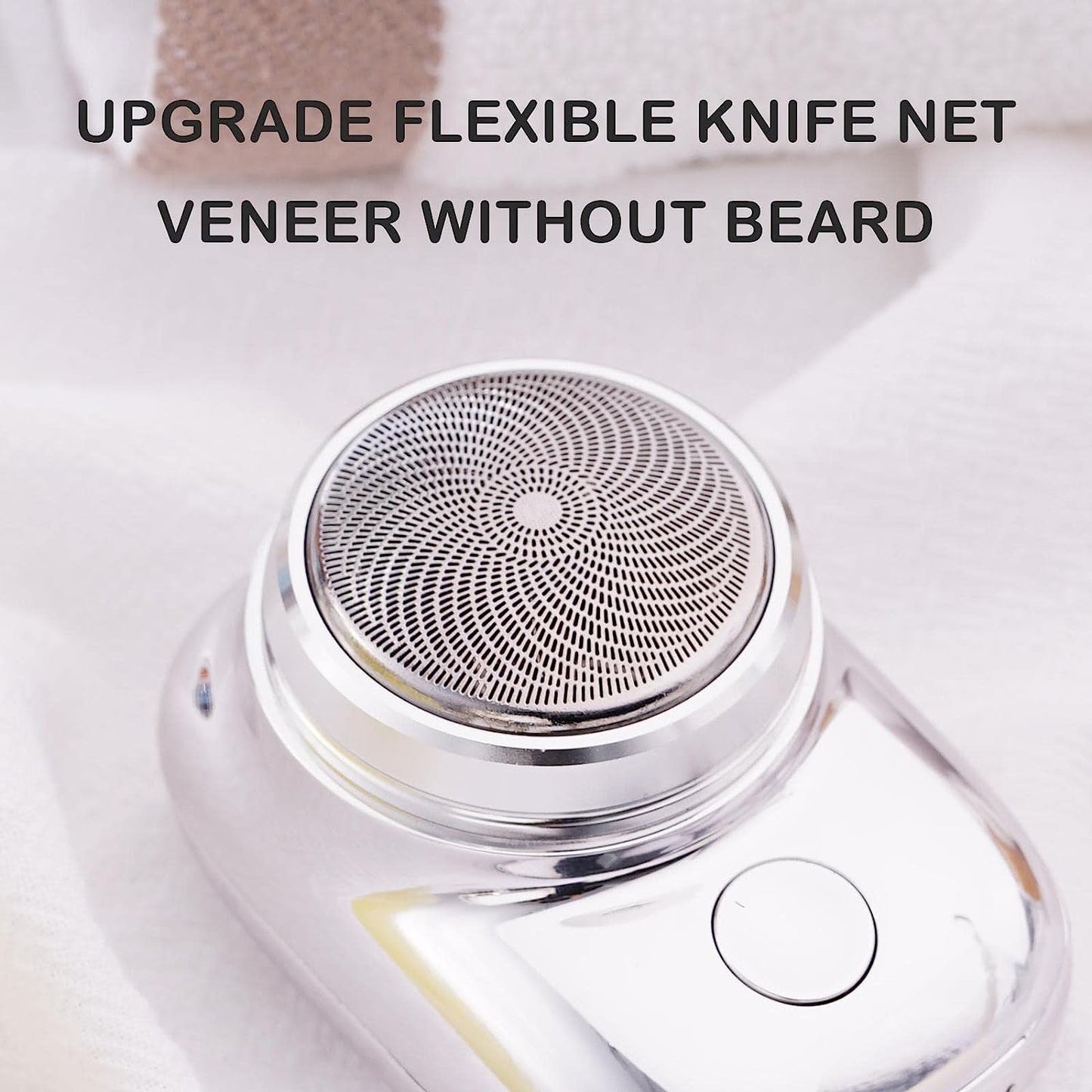 Mini Electric Shaver Portable  Pocket Fashion  Rechargeable  Wireless Beard Hair Razor For Men And Women  Home Travel Gift - Happy Price - Image 6