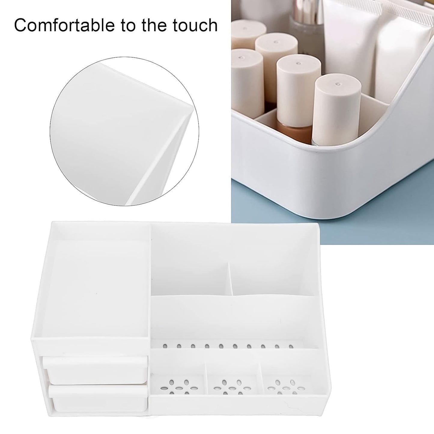 Large Capacity Desktop Cosmetic Storage Box (1 Pc  Mix Color) - Happy Price - Image 6