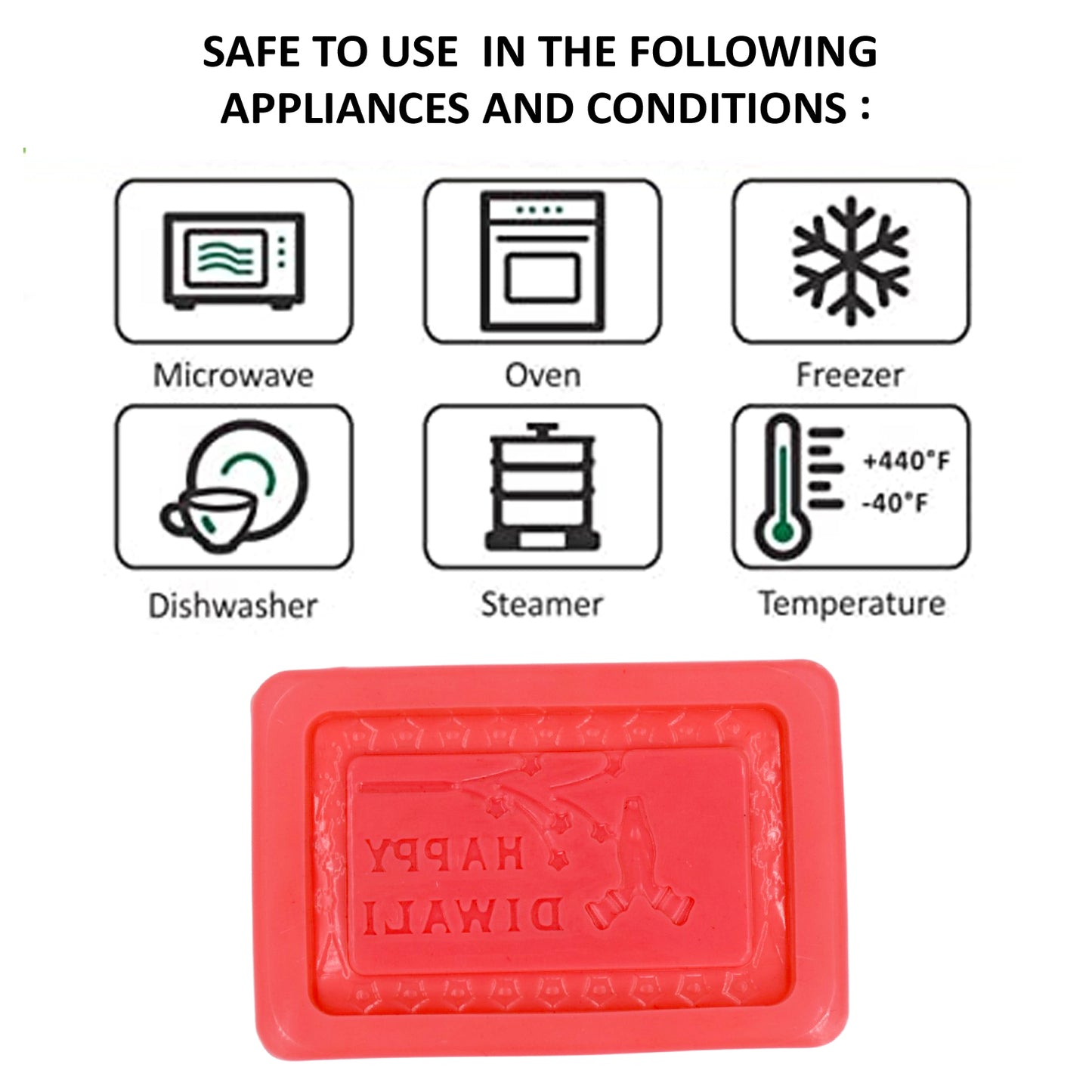 Flexible Silicone Mold Candy Chocolate Cake Jelly Mould - Happy Price - Image 7