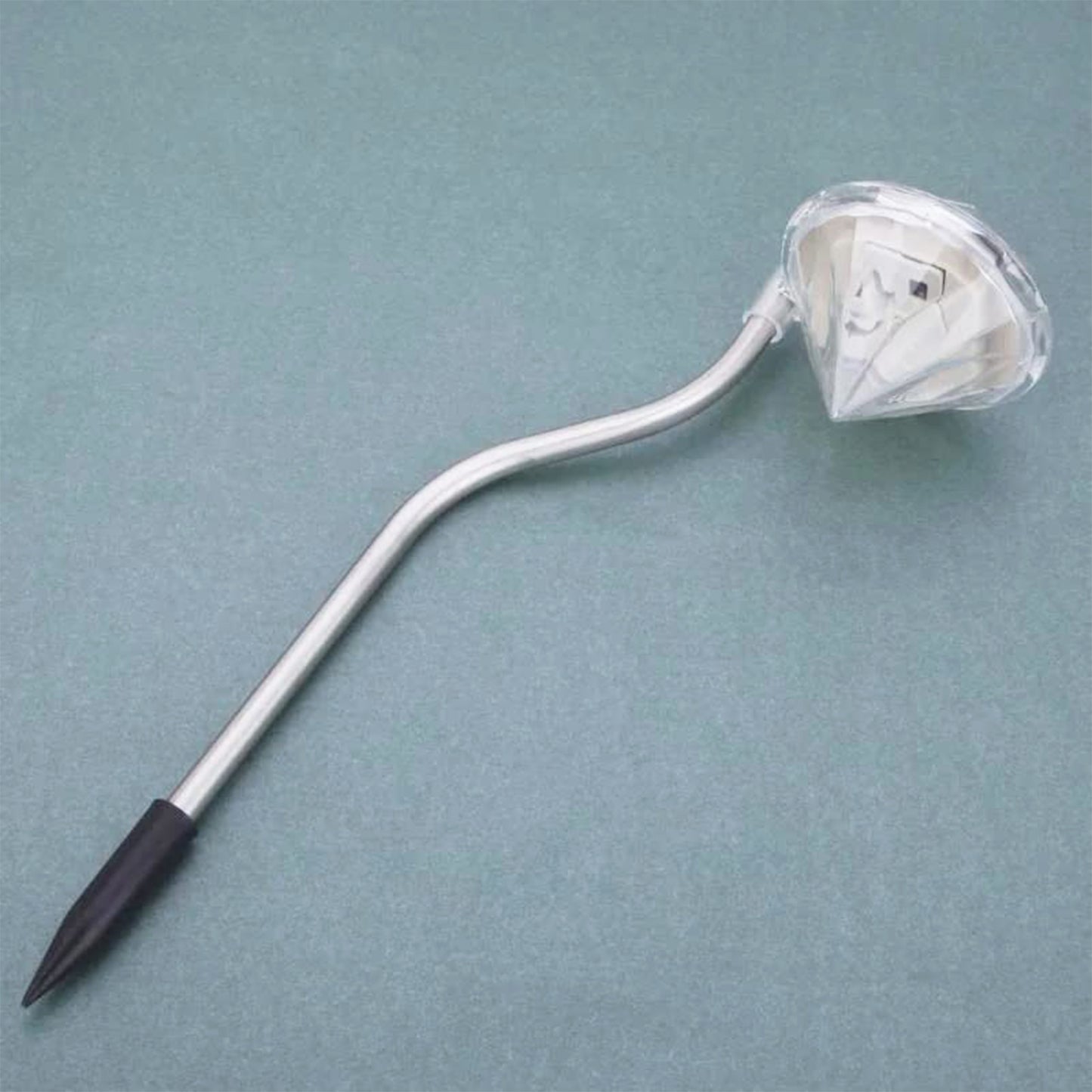 Diamond Shape Solar Garden Lights - Set of 4 Waterproof LED Pathway Lamps - Happy Price - Image 6